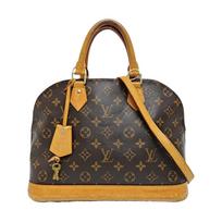 [Pre-Owned] Louis Vuitton Alma PM 'Brown Damier Ebene Canvas' - Fair #C5KV2S ONE SIZE