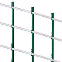 Elektrinė tvoros juosta 1,9x500 cm balta raudona mėlyna, polivielis, gyvūnų apsauga