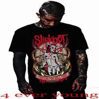 SLIPKNOT WOMEN PUNK ROCK T SHIRTS L