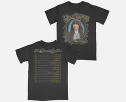 Ella Lang*ley Merch 2026 Black Dandelion Tour Schedule Dates T-Shirt S
