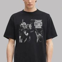 NAUJIENA! Caitlin Clark ir Sophie Cunningham T-shirt „Straight Outta Indiana Fever“ S