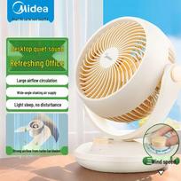 Midea GAF18AD Quiet 3-Speed Oscillating Air Circulator Fan