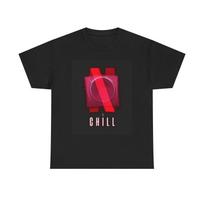 Men's and Women's T-shirts Netflix And Chill Funny Graphic L