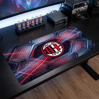 AC Milan Printed Large Mouse Pad, Non Slip Soft Rubber Gaming Desk Mat for Office Laptop Computer Decor 30cmx60cm（11.8x23.6inch）