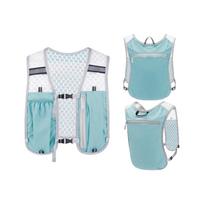 Ultralight Hydration Vest with Bladder for Running and Outdoor Sports One Size mėlyna