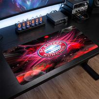 Bayern Munich Printed Large Mouse Pad, Non Slip Soft Rubber Gaming Desk Mat for Office Laptop Computer Decor 30cmx60cm（11.8x23.6inch）