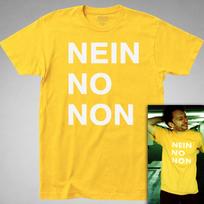 Nein No Non T SHIRT Thom Yorke worn by rock 90s uk gift music radiohead fashion XXXXL