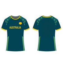 Australia Football Tee Jersey Unisex Streetwear Summer Short Sleeve Casual Men T-shirt Graphic Merch Fashion O-neck Tshirt S