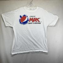 Vintage Pepsi Max T Shirt Mens Size Large Zero Calories Promotion Tee Late 90s 4XL