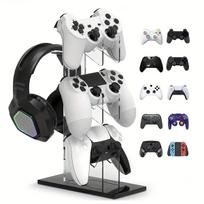 Universal Three-layer Headset Stand Game Console Stand Desktop Storage for All Headphones Handle Console Headphone Accessories juoda