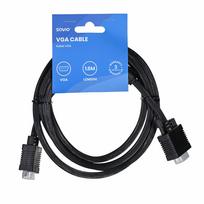 Savio Cl-202 VGA kabelis 1.8 m VGA (D-Sub) Juodas