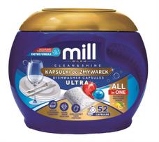 MILL CLEAN&SHINE Ultra 52 indaplovės kapsulės, 3kg