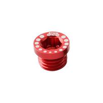 M10*1.25 Aluminum Alloy Accessories MTB Fixed Gear Bike Replacement Bicycle Screw Bolt V Brake Boss 1pc raudona