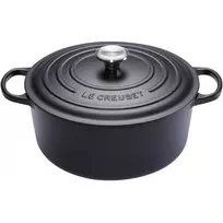 Le Creuset Signature apvalus kepimo indas 26 cm juodas (21177260000430)