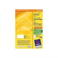 Avery Zweckform 3651 Universal Lipdukai 52,5 x 29,7 mm, 100 lapų, balti
