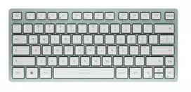 CHERRY KW 7100 MINI BT belaidė klaviatūra, Bluetooth, QWERTY US International, mėtų spalva