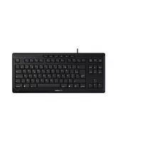 Klaviatūra CHERRY STREAM TKL USB AZERTY prancūziška juoda laidinė 94 klavišai