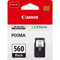 Canon PG-560 juodos spalvos rašalo kasetė, pigmentinis, 7,5 ml, 1 vnt., 180 puslapių