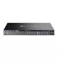 TP-Link Omada SG6428X – 24 portų Gigabit L3 valdomas jungiklis su 4 10G lizdais