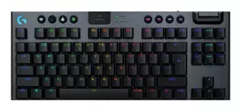 Logitech G G915 X LIGHTSPEED klaviatūra, žaidimų, USB, RF belaidė, Bluetooth, QWERTY, US International, juoda