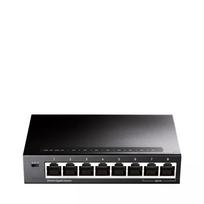 Tinklo jungiklis Cudy GS108 — 8 prievadų Gigabit Ethernet (10/100/1000), juodas, 16Gbit/s perjungimo talpa
