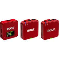 RØDE Wireless GO III Raudona - belaidė mikrofonų sistema (raudona)