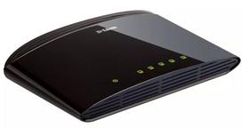 D-Link DES-1005D nevaldomas Fast Ethernet (10/100) jungiklis juodas