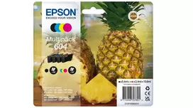 Epson 604 rašalo kasetė 4 vnt. Originalus standartinis derlingumas Juoda, Žydra, Purpurinė, Geltona