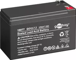 Baterija švino rūgšties sandari Goobay GO12-7.2 7200 mAh 12 V