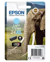 Epson 24XL originali šviesiai žydra rašalo kasetė, 740 psl. (C13T24354012)