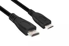 CLUB3D Mini HDMI™ į HDMI™ 2.0 kabelis 4K60Hz 1 m