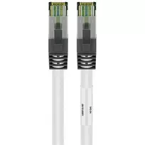 Wentronic 55127 - 5 M - Cat8.1 - S/FTP (S-STP) - RJ-45 - RJ-45 - Baltas
