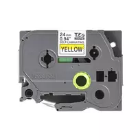 Brother TZe-SL651 juosta etiketėms spausdinti, juoda ant auksinės, 24 mm x 8 m