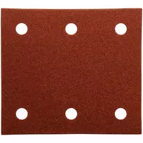 Makita - Schleifpapier - für Holz, Metall, Stahl, lackiertes Holz - 10 Stücke - rechteckig - Körnung: P100 - 102 mm x 114 mm (P-33118)