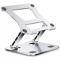 Inter-Tech NBS-300 nešiojamojo kompiuterio stovas, aliuminis, 43,2 cm (17 inch) (88885590)