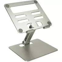 Stovas nešiojamam kompiuteriui Inter-Tech TBS-100 aliuminis 35,6 cm (14 colių)