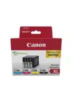 Canon 9254B010 rašalo kasetė 4 vnt. Originali High (XL) talpa juoda, žydra, rausvai violetinė, geltona