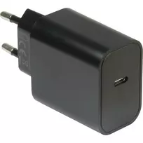 Įkroviklis PD-2020, USB-C įkroviklis (juodas, be laido, PD 20 W, Quick-Charge 3.0)