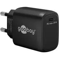 Goobay 65367 Įkroviklis Vidinis AC Nešiojamam Kompiuteriui Išmaniajam Telefonui Planšetei Juodas