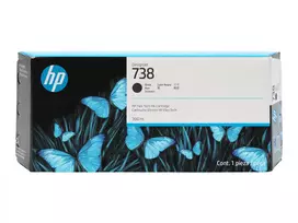 HP 738 300 ml juodos spalvos rašalo kasetė DesignJet