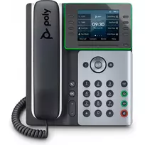 HP Poly Edge E320 IP telefonas su PoE, IPS ekranu 320x240, 4:3