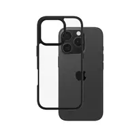 PanzerGlass CARE™ by ® Urban Combat Case Skaidrus su Juodu Rėmeliu iPhone 16 Pro