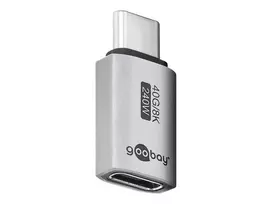 Goobay USB-C adapter tiesus USB4 – Kištukas>Lizdas (74447)
