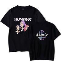 High Quality Women Men T-shirts KPop Demon Hunters Print Tshirt Summer Casual Woman Man Clothing Fashion T Shirts XS juoda