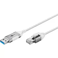Goobay Ethernet-Cable USB-A 3.0 į RJ45 Slim 10 m