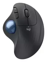 LOGITECH Ergo M575s belaidis trackball pelė - grafito + mėlynas rutulys