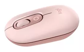 LOGITECH Pop Mouse – belaidė pelė su pasirinktiniais jaustukais – rožinė