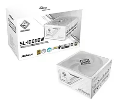 ASROCK Steel Legend SL-1000GW 1000W 80+ Gold Balta ATX maitinimo blokas