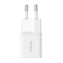 Baseus P10110909213-00 USB-C GaN5 mini 25W tinklo įkroviklis baltas