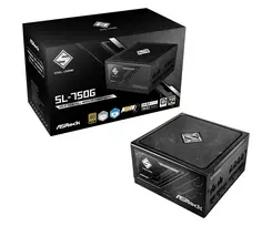 Maitinimo blokas ASROCK SL-1000G Steel Legend 1000 W 20+4 pin ATX 80 PLUS Gold Juodas